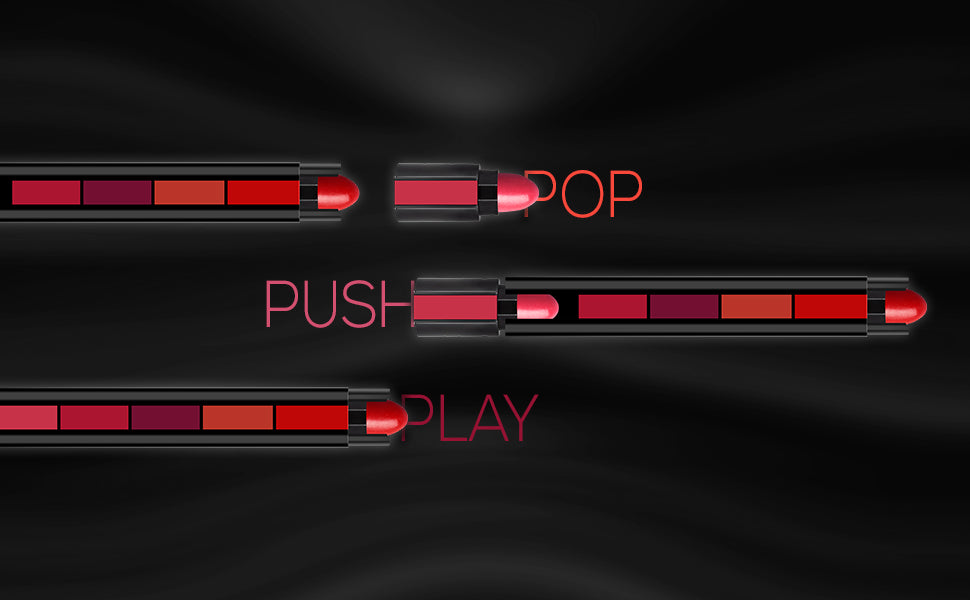 HUDA Matte Finish 5 in 1 Lipstick Buy 1 Get 1 Free