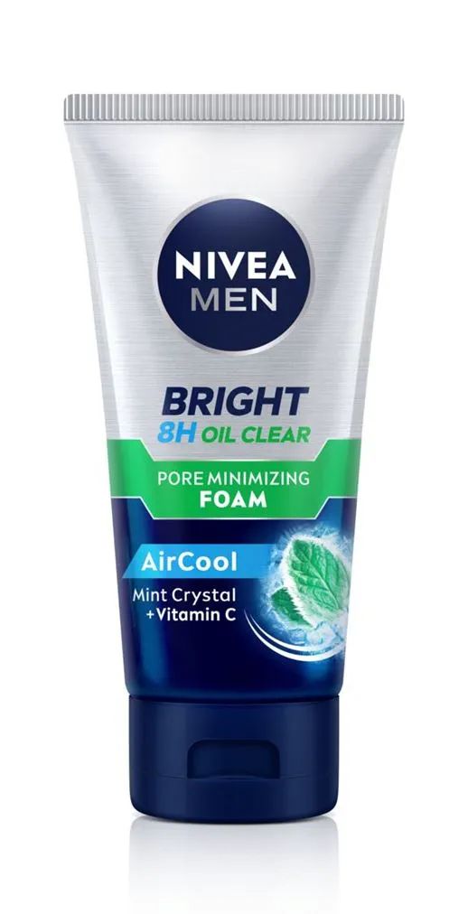 NIVEA MEN Bright Oil Clear Foam
