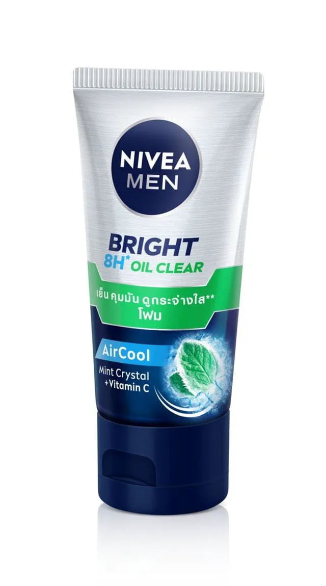 NIVEA MEN Bright Oil Clear Foam