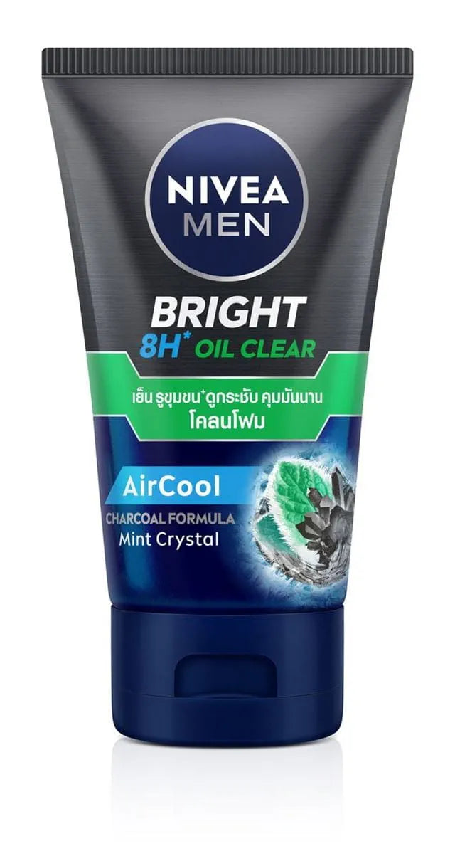 NIVEA Men Bright Oil Clear Mud Foam
