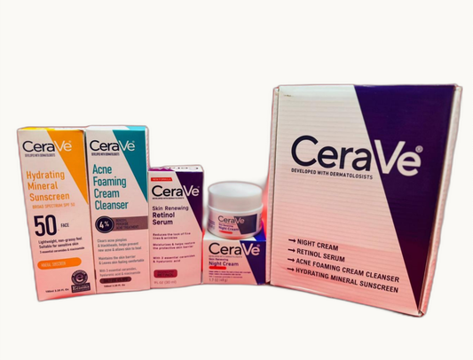 CeraVe 4 in 1 Skincare Bundle